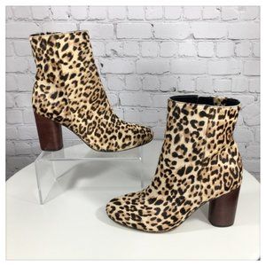 Sam Edelman Leopard Print Bootie